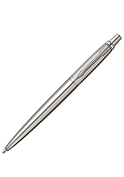 Ручка подарочная шариковая Jotter Premium Shiny Chiselled, Parker 215402 — 1