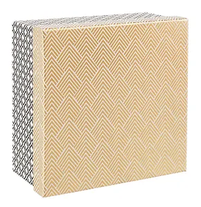 Коробка подарочная "Геометрия" 18*18*7.5, картон