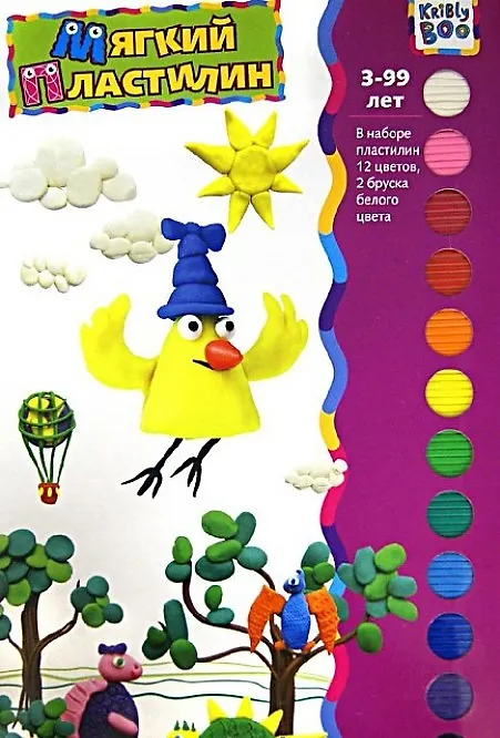Мягкий пластилин (46646) (13 цветов) (210гр) 2346840 — 1