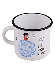 Кружка I like reading (400 мл) (эмаль)
