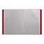 Папка 10ф А4 "Matt Classic" пластик, красный, Erich Krause — 259532 — 2