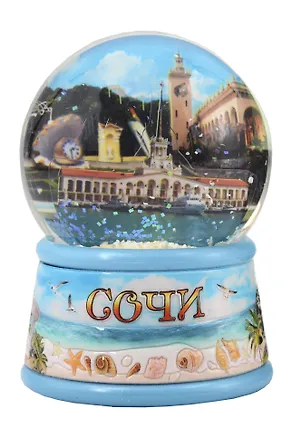 Шар декоративный Два вокзала,Ривьера (6,5см) (Сочи) (095-65-135K06) 3133828