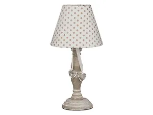 Светильник настольный Прованс с  абажуром (17х17х33,5) (222-262)