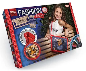 Набор для творчества, Fashion Bag, Вышивка гладью Тигренок