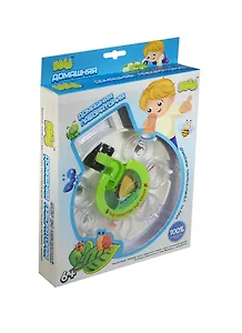 Домашняя лаборатория (ВЕВ0403-107) (вращающ. микроскоп, подставка, 6 баночек) (Bebelot) (3+) (коробка)