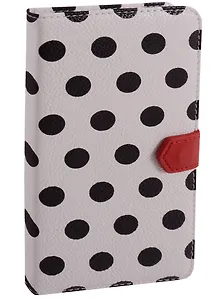 Записная книжка А6+ 96 листов "Charm" в горошек