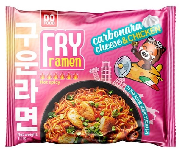Лапша FRY Ramen Carbonara cheese with chicken Сыр Карбонара со вкусом курицы, 111г 3110255 — 1
