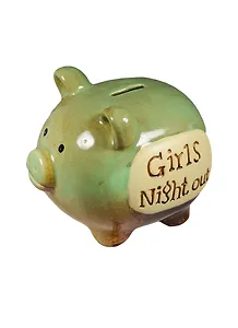 Копилка Поросенок Girls night out (18х13х14) (7879025)