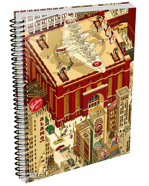 Тетрадь в клетку Be Smart, Future, А4, 100 листов, в ассортименте 229133