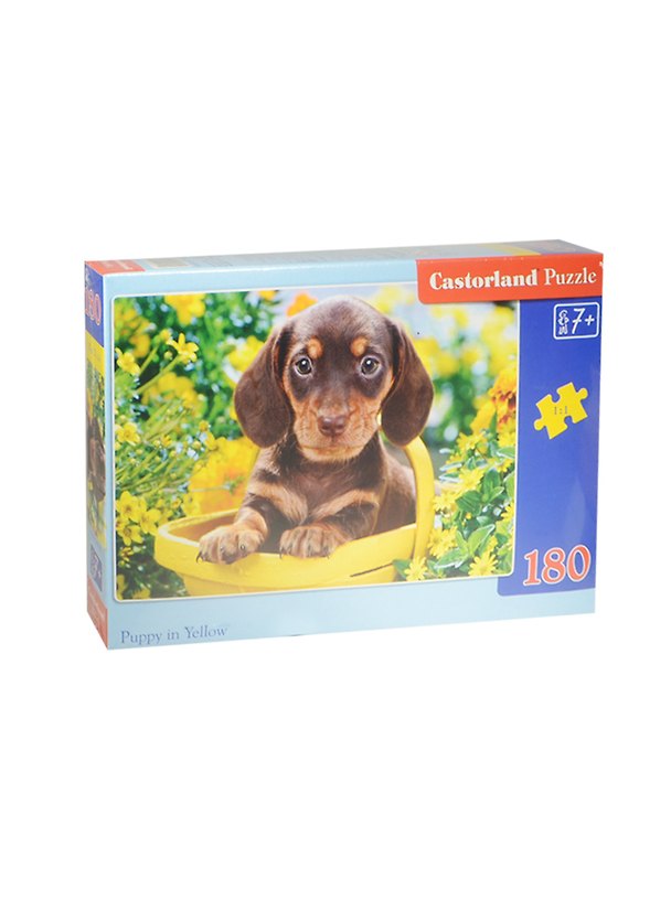 Пазл Castorland Щенок в корзине 180эл., 32*23см 2480274 — 1