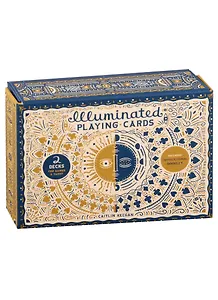 Illuminated Playing Card Set: Two Decks with Game Rules (+инструкция)