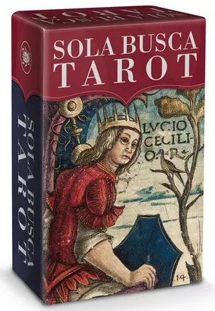 Таро мини Сола Буска/Mini Tarot Sola Busca (78 карт + инструкция) — 3032155 — 1