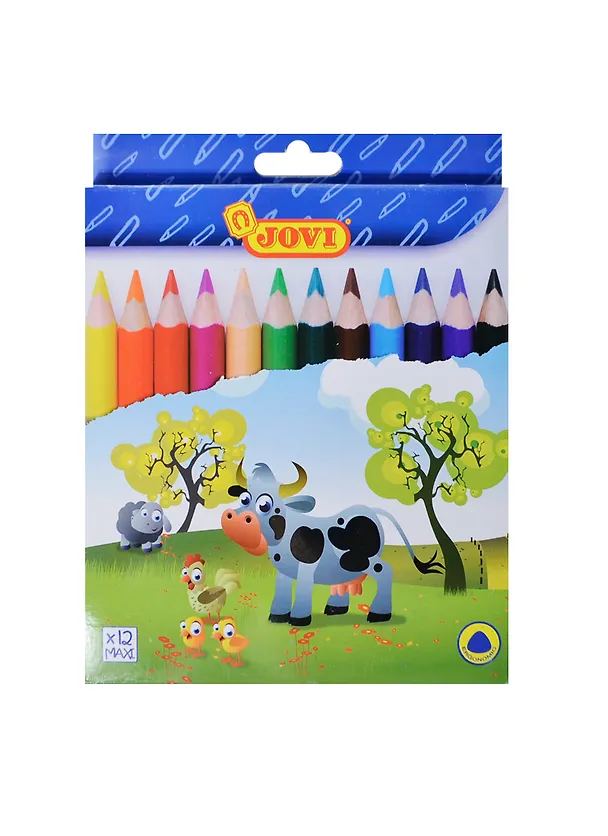 Карандаши цветные Jovi, 12 цветов 231397 — 2