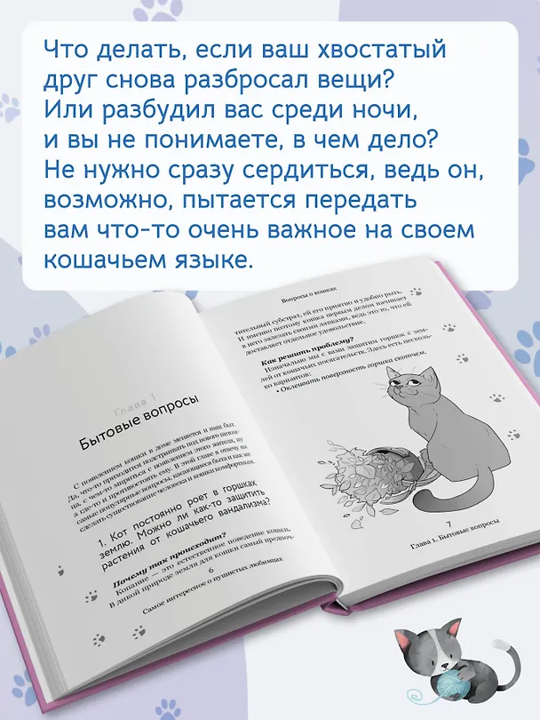 Книга Вопросы о кошках. Самое интересное о пушистых любимцах (Елена Клюсовец) — 6