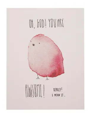 Открытка одинарная "You're awesome" 3104320