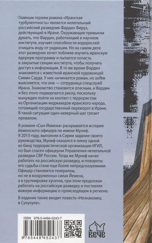 Книга Иранская турбулентность. Сын Йемена. Незнакомец в Сулукуле (Ирина Дегтярева) — 2
