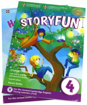 Storyfun for Movers. Level 4. Students Book with Online Activities and Home Fun Booklet 4 (комплект из 2-х книг) — 3003765 — 1