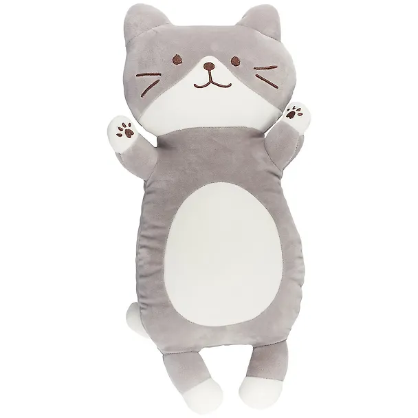 Мягкая игрушка «Кот серый на спине», 45-50 см 2640248 — 1