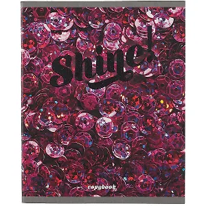 Тетрадь в клетку Listoff, Shine!, 48 листов, в ассортименте