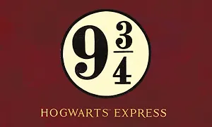 Кардхолдер. Платформа 9 и 3/4 (в форме книжки, 215х65 мм)