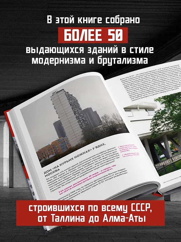 Книга Брутализм и модернизм в архитектуре СССР. Шедевры из стекла и бетона () — 7