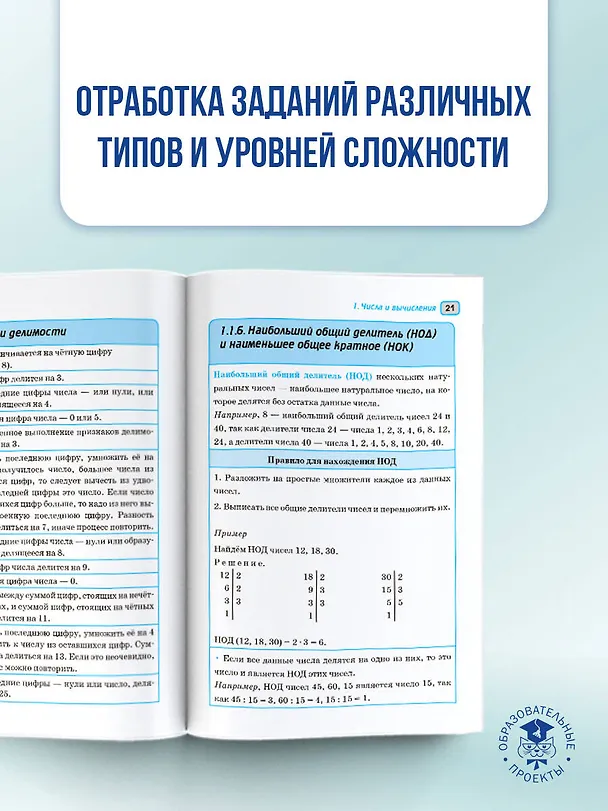 Книга ОГЭ. Математика в инфографике (Лев Слонимский, Ирина Слонимская) — 7