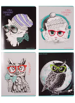 Тетрадь в клетку BG, "Я тебя вижу!", 96 листов, в ассортименте 243981