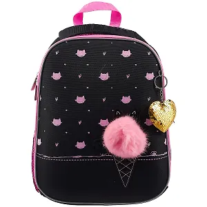 Ранец "Ergonomic. Cat secret" капсульный, 2отд 38*29*16см,