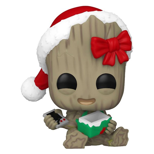 Фигурка Funko POP! Bobble Marvel Holiday S4 Groot (1440) (Fun80033) 3133143 — 1