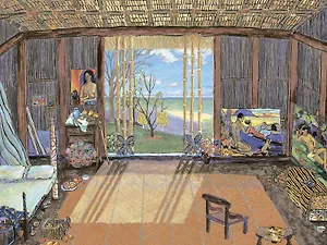 Паззл Educa 1500 эл. 85*60см. "Студия Гогена" 15534