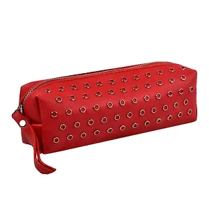 Пенал школьный, Феникс+ "Люверсы" без наполнения, 20*6*6 см, искусственная кожа