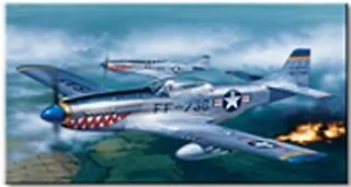 Модель, сборная, Italeri, Самолёт F-51D Mustang, 1:72 2304440 — 1