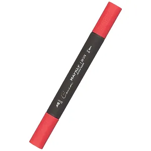 Маркер художественный "Сонет" кармин, двухсторон., тонк. и широк.долото, Сонет