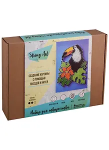 Набор для творчества StringArtLab Тукан