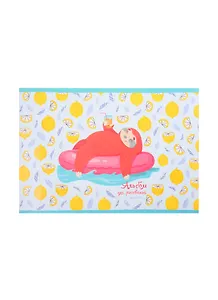 Альбом для рисования Listoff, "Каникулы ленивца", А4, 40 листов, на скрепке