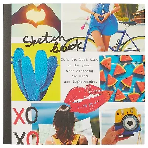 Скетчбук «Tumbler», 40 листов, 17 х 17 см