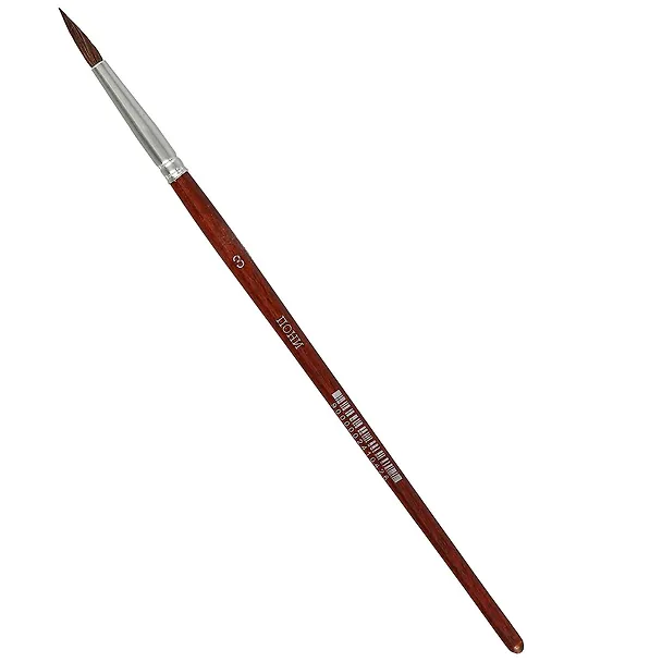 Кисть из волоса пони, круглая, № 3 241042 — 1