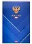 Блокнот А4 80л кл. "Россия" спираль, мел.картон, УФ-лак, жестк.подложка — 2946597 — 1