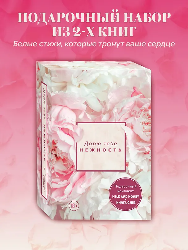Книга Комплект из 2-х книг. Дарю тебе нежность. Подарочный комплект из двух книг. Milk and honey и Книга слез (Рупи Каур, Хизер Кристл) — 6