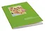 Записная книжка А6 40л "Аниме. Салатовый" инт.переплет, диз.блок, софт-тач, офсет — 3009791 — 2