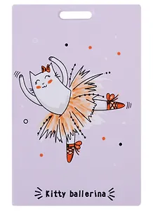 Чехол для карточек Kitty ballerina розовый (ДК2017-131)