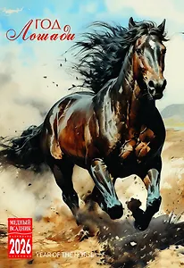 Календарь 2026г 230*335 "Год лошади" настенный, на спирали