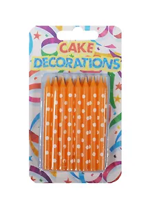 Набор свечей для торта Горошины (16шт) (7см)