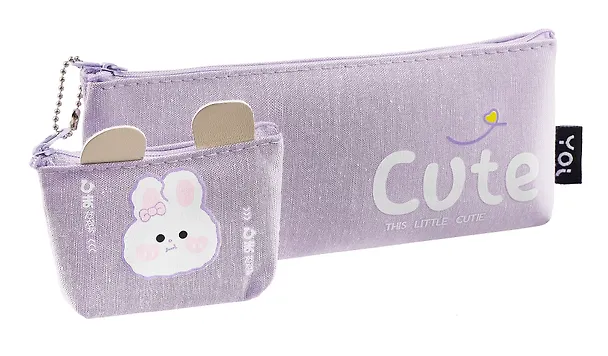 Пенал-косметичка Yoi, Cute, с кошельком, в ассортименте 3018890 — 7