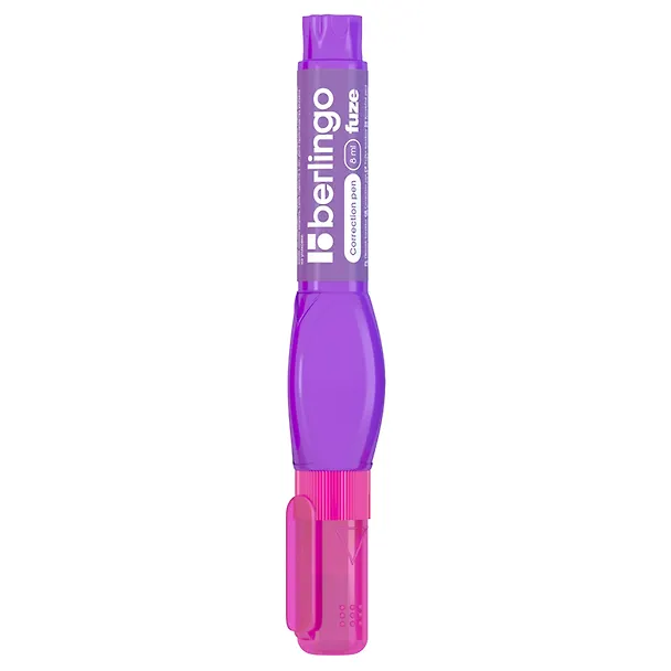Корректор 8мл карандаш "Fuze", мет.нак., Berlingo 250143 — 4