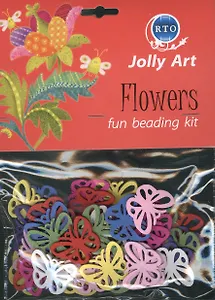 Набор цветных деревянных бусин для творчества Jolly Art (115-34-1) (упаковка)