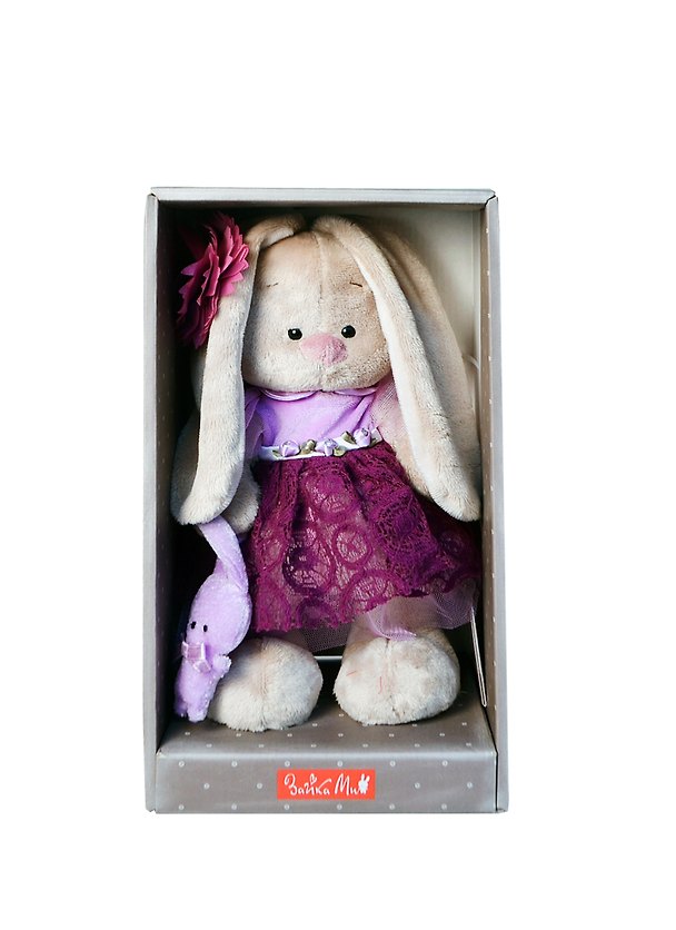 Игрушка мягкая Budi Basa, Зайка Ми слива (малая) 25см 2403011 — 1