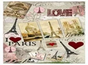 Пленка (1378) с изображен. для темных поверхностей Я люблю Париж