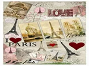 Пленка (1378) с изображен. для темных поверхностей Я люблю Париж 2300617