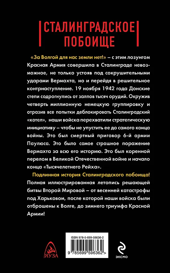 Книга Сталинградское побоище. «За Волгой для нас земли нет!» (Михаил Барятинский) — 2